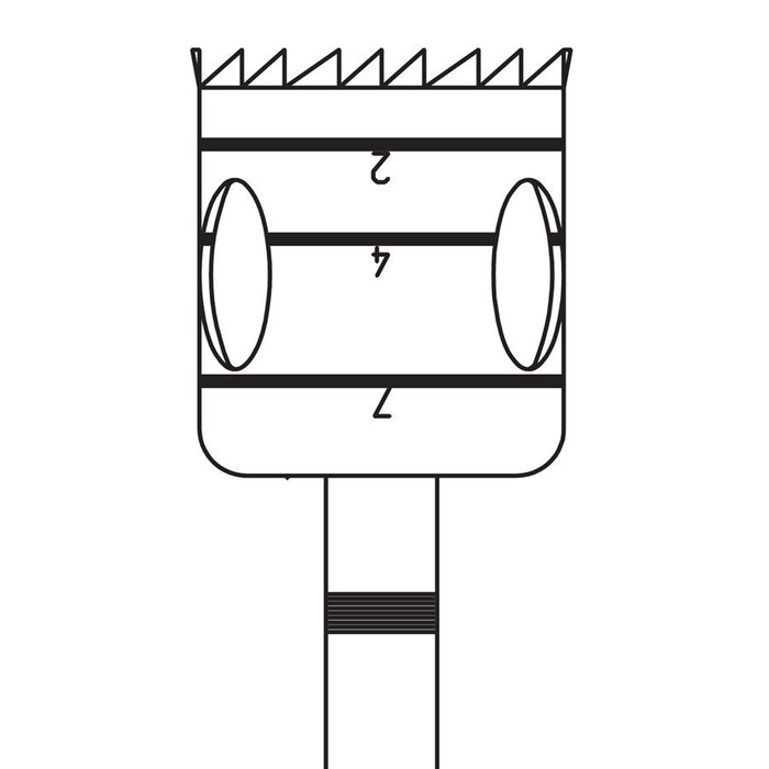 Self Limiting Trephine, 8mm External Ø, 7mm Internal Ø, 7mm Length, RAX - 229IU-807-RAX - Avtec Dental