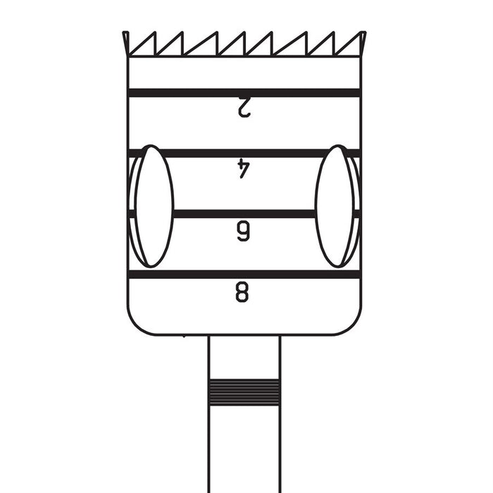 Self Limiting Trephine, 8mm External Ø, 7mm Internal Ø, 8mm Length, RAX - 229IU-808-RAX - Avtec Dental
