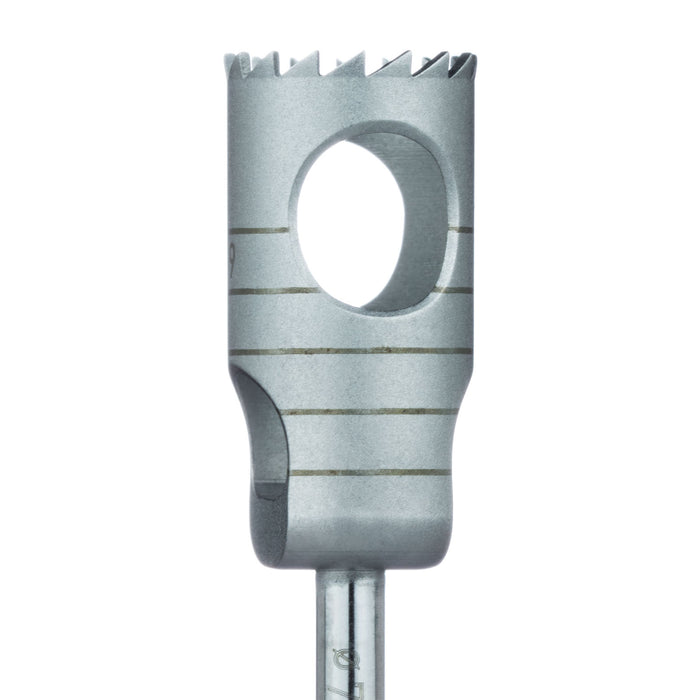 Surgery, Stainless Steel Bur, Long Trephine, 8.5mm External Ø, 7.5mm Internal Ø, RAL - 229L-075-RAL - Avtec Dental