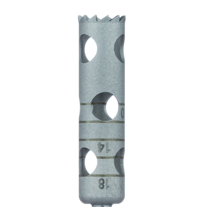 Surgery, Stainless Steel, Extra Long Trephine, ID 4.5mm, RAL - 229XL-045-RAL - Avtec Dental