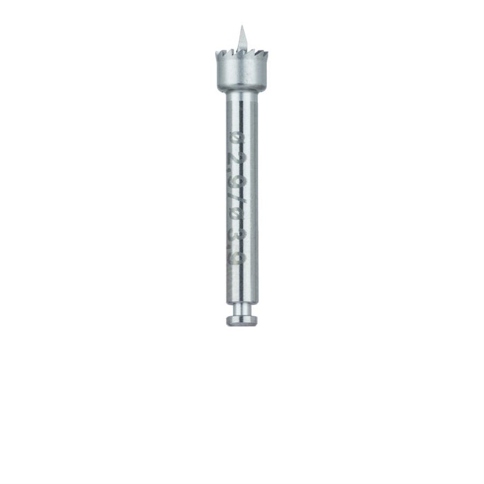 Surgery, Pre-Drilling Trephine, 3.9mm External Ø, 2.9mm Internal Ø, RA - 230KH-029-RA - Avtec Dental