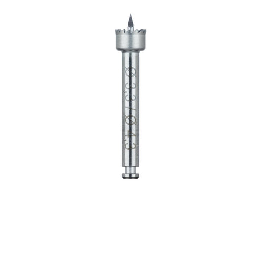 Surgery, Pre-Drilling Trephine, 4.3mm External Ø, 3.3mm Internal Ø, RA - 230KH-033-RA - Avtec Dental