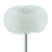 Polisher, White, Used on Acrylics, Fuzzies, Extra Fine, 25mm Ø, HP - 253-250-HP - Avtec Dental