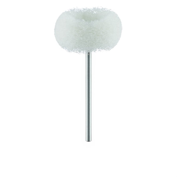 Polisher, White, Used on Acrylics, Fuzzies, Extra Fine, 25mm Ø, HP - 253-250-HP - Avtec Dental