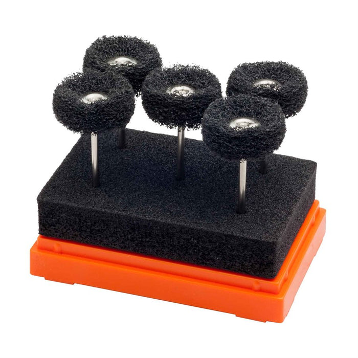 Polisher, Grey, Used on Acrylics, Fuzzies, Medium, 25mm Ø, HP - 253M-250-HP - Avtec Dental