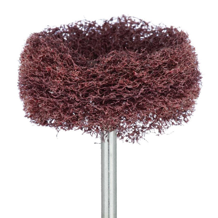 Polisher, Maroon, 3D Printing, Fuzzies, 25mm Ø, HP - 253MF-250-HP - Avtec Dental