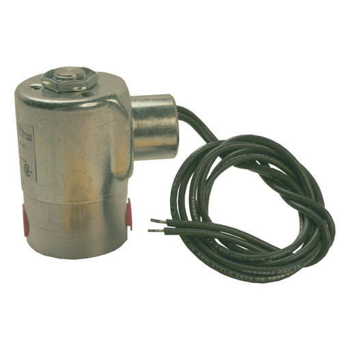 Water Solenoid Valve, 2-Way 1/8" NPT, 24 Volt, 12" Leads, 1/2" Hub Mount - DCI 2830 - Avtec Dental