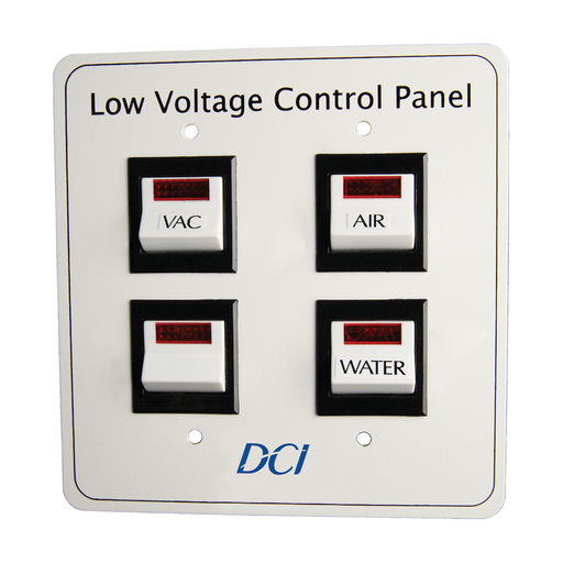 Low Voltage Control Panel, Dual Switch - DCI 2901 - Avtec Dental