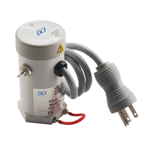 Syringe Water Heater, Air Actuated On/Off, 110/120 VAC - DCI 3211 - Avtec Dental