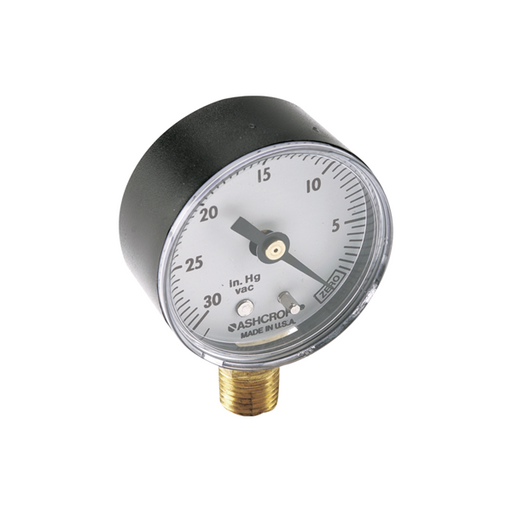Vacuum Gauge, Bottom Mount - DCI 7268 - Avtec Dental