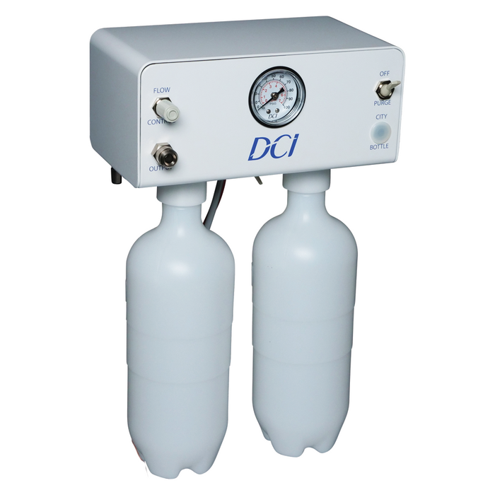 Asepsis Self-Contained Standard QS Dual Water System w/750 ml Bottle - DCI 8177QS