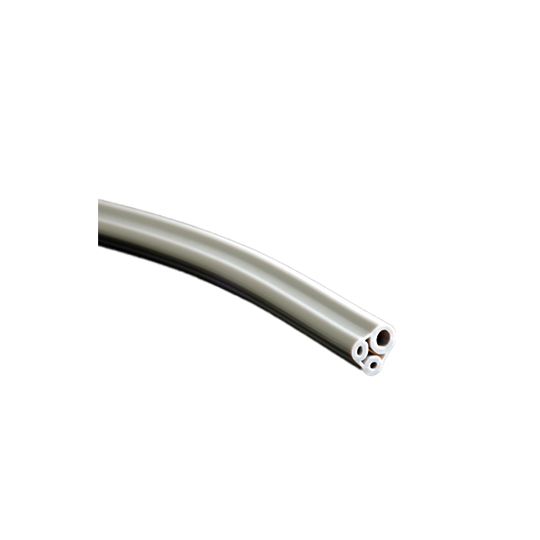 HP Tubing, 3 Hole, Asepsis Straight Gray - DCI 322