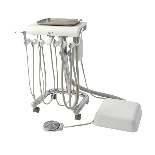 Series IV Manual Control Cart for 2 HP w/Premium Vacuum - DCI R4240 - Avtec Dental