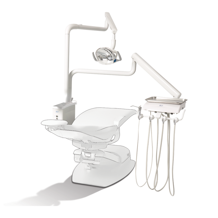 Reliance Over the Patient Auto Dental Unit, White - DCI RO4001