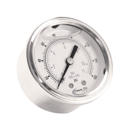 Liquid Filled Pressure Gauge - DCI 2856 - Avtec Dental