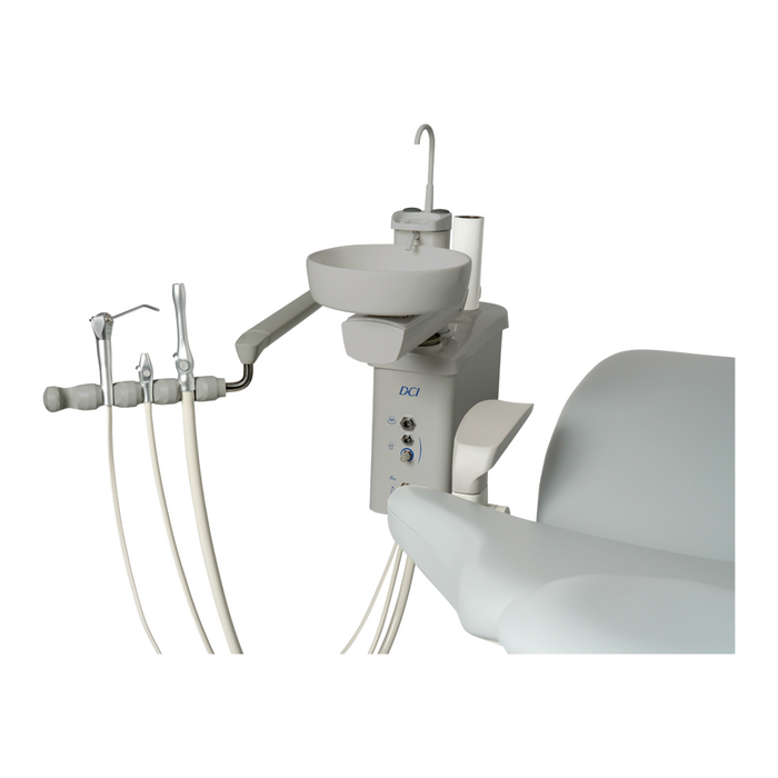 Reliance Post Mount Utilities, PMU w/Cuspidor, Gray - DCI RO4152