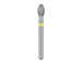 Single-Use Diamond Bur, Sterile, 25 Pack, 2.3mm Ø Finishing, Football, Egg, 4.2mm Working Length, Extra Fine, FG - 3900VF - Avtec Dental