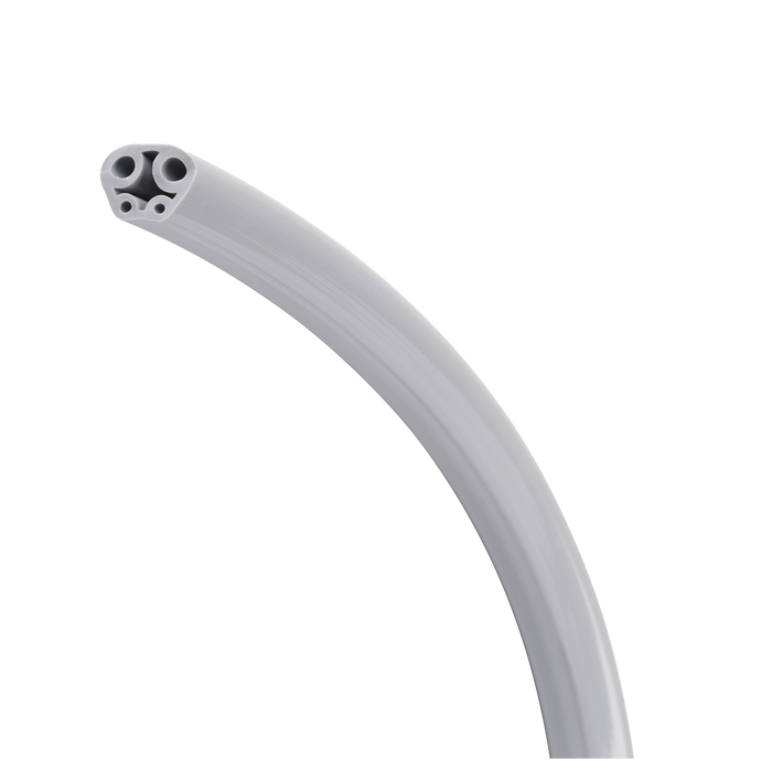 FC Tubing, 4 Hole, Poly Asepsis Gray - DCI 426B - Avtec Dental