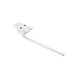 Holder Bar, Under Counter Swing Mount, White - DCI 4445 - Avtec Dental