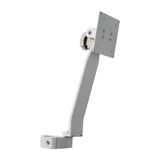 Monitor Support, Vertical Post Mounted, White - DCI 4920 - Avtec Dental