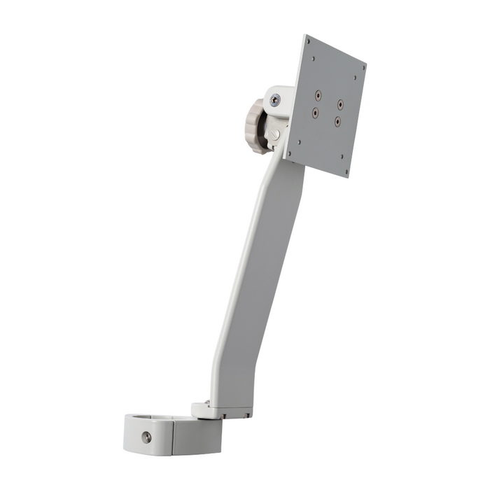 Monitor Support, Vertical Post Mounted, White - DCI 4920 - Avtec Dental
