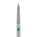 Diamond Bur, Tapered Round End, Guide Pin, 1.6mm Ø, Coarse, FG - 508G-016-FG - Avtec Dental