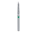 Diamond Bur, Tapered Round End, Guide Pin, 1.6mm Ø, Coarse, FG - 508G-016-FG - Avtec Dental