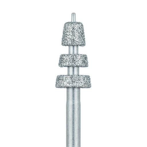 Modified Depth Diamond Bur, With Guide Pin, .8mm / 1.0mm / 1.2mm, Medium, FG - 510W-035-FG - Avtec Dental