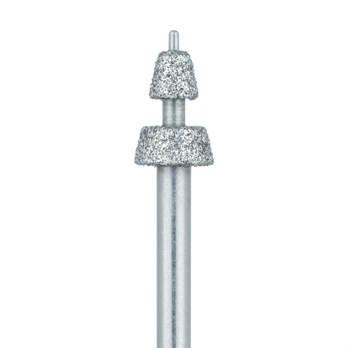 Modified Depth Diamond Bur, With Guide Pin, 0.5mm / 1.0mm, Medium, FG - 511W-035-FG - Avtec Dental