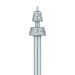 Modified Depth Diamond Bur, With Guide Pin, 0.5mm / 1.0mm, Medium, FG - 511W-035-FG - Avtec Dental