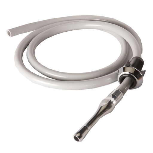 Counter Top Mounted HVE, Chrome Bezel - DCI 5781 - Avtec Dental