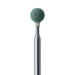 Abrasive, Green, Round, 3mm Ø, Fine, FG - 601F-030-FG-GRN - Avtec Dental