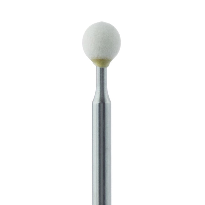 Abrasive, White, Round, Arkansas, 3mm Ø, Extra Fine, FG - 601XF-030-FG-WH - Avtec Dental