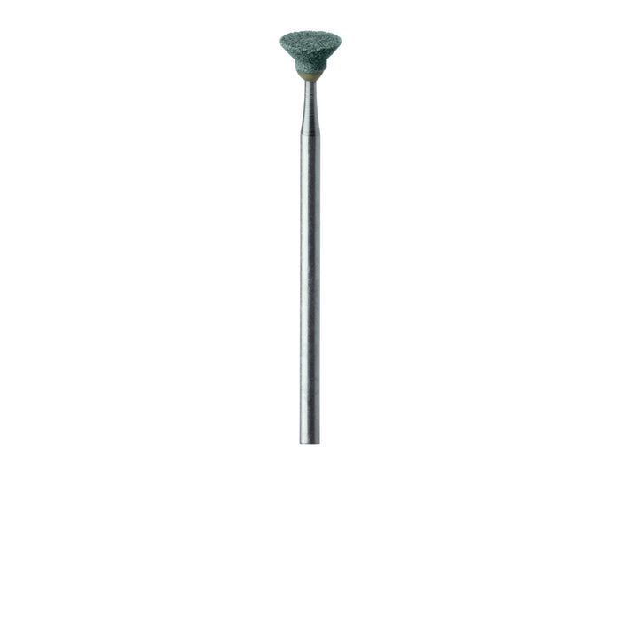 Abrasive, Green, Inverted Cone, 7mm Ø, Medium, HP - 613-070-HP-GRN - Avtec Dental