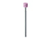 Abrasive, Pink, Cylinder, 6mm Ø, Medium, HP - 624-060-HP-P - Avtec Dental