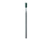 Abrasive, Green, Long Cylinder, 2.5mm Ø, Medium, HP - 638-025-HP-GRN - Avtec Dental
