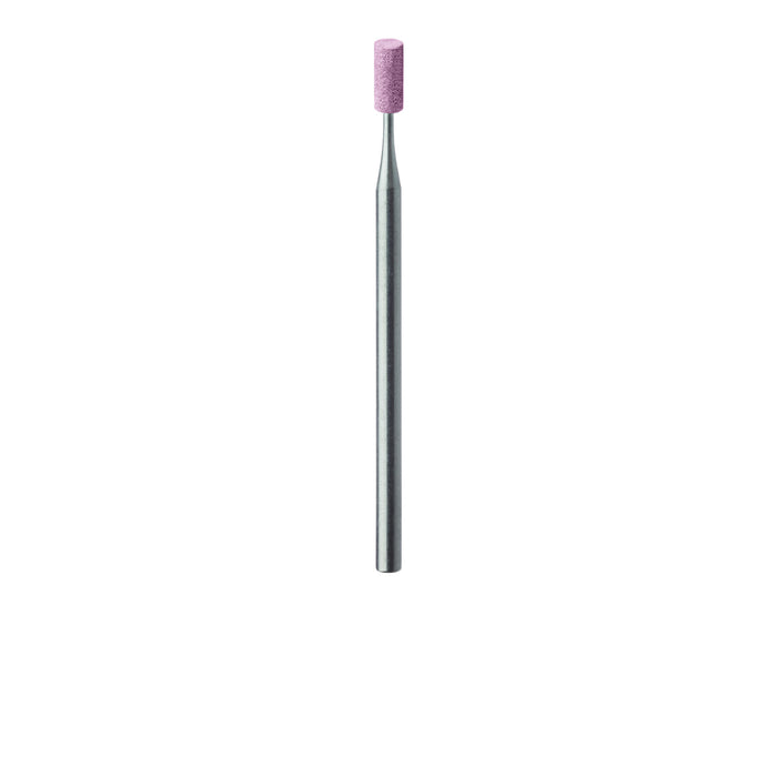Abrasive, Pink, Long Cylinder, 2.5mm Ø, Medium, HP - 638-025-HP-P - Avtec Dental