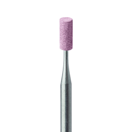 Abrasive, Pink, Long Cylinder, 2.5mm Ø, Medium, HP - 638-025-HP-P - Avtec Dental