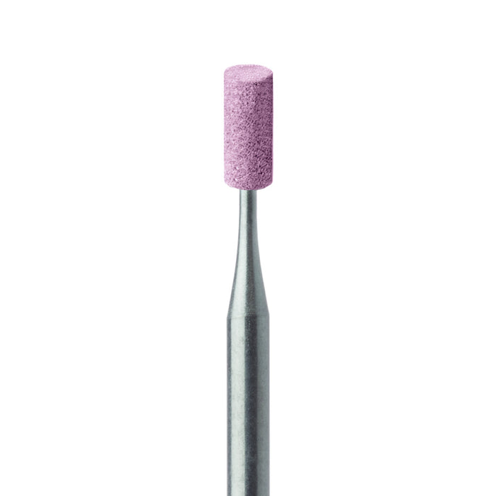 Abrasive, Pink, Long Cylinder, 2.5mm Ø, Medium, HP - 638-025-HP-P - Avtec Dental