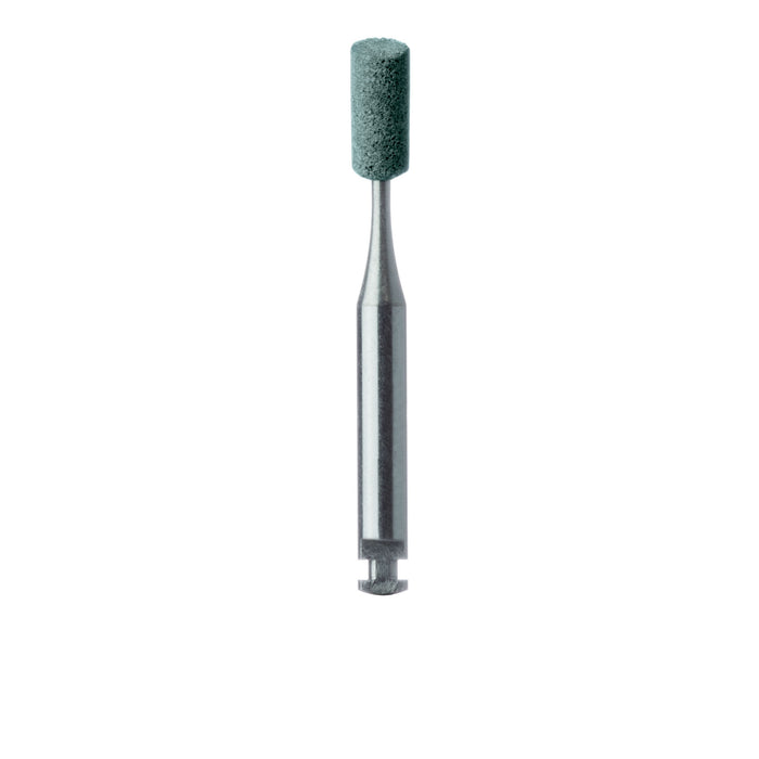 Abrasive, Green, Long Cylinder, 2.5mm Ø, Fine, RA - 638F-025-RA-GRN - Avtec Dental