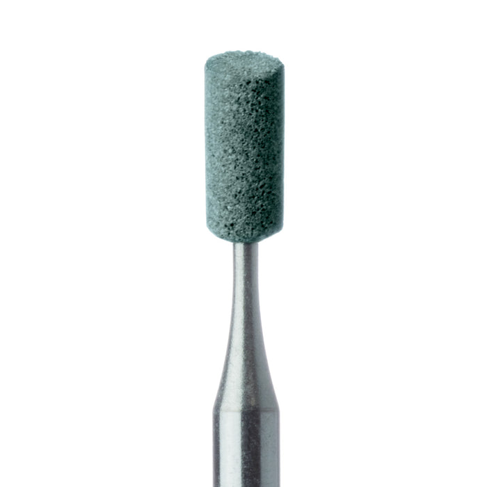 Abrasive, Green, Long Cylinder, 2.5mm Ø, Fine, RA - 638F-025-RA-GRN - Avtec Dental