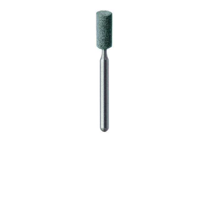 Abrasive, Green, Long Cylinder, 2.5mm Ø, Fine, FG - 638F-025-FG-GRN - Avtec Dental