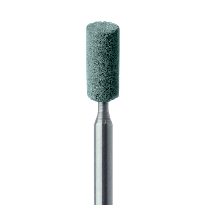 Abrasive, Green, Long Cylinder, 2.5mm Ø, Fine, FG - 638F-025-FG-GRN - Avtec Dental