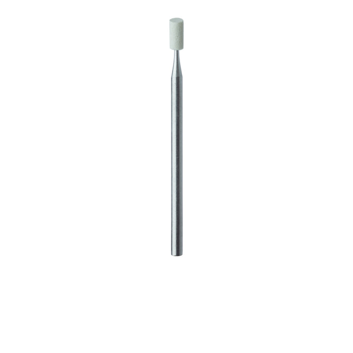 Abrasive, White, Long Cylinder, 2.5mm Ø, Extra Fine, HP - 638XF-025-HP-WH - Avtec Dental
