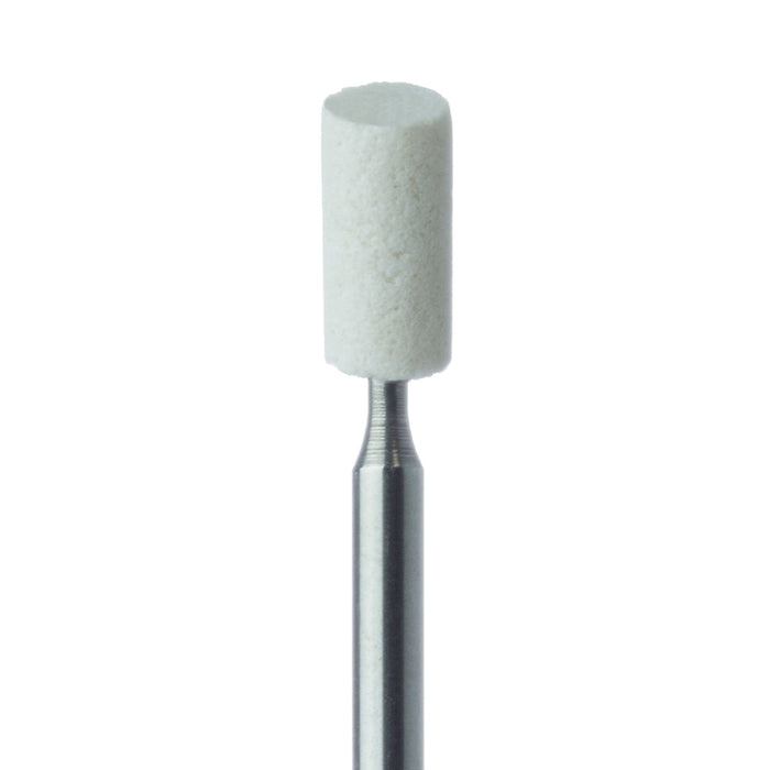 Abrasive, White, Long Cylinder, 2.5mm Ø, Extra Fine, FG -   638XF-025-FG-WH - Avtec Dental