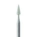 Abrasive, White, Tapered Point, 2.8mm Ø, Extra Fine, HP - 645XF-028-HP-WH - Avtec Dental