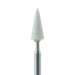 Abrasive, White, Tapered Point, 2.8mm Ø, Extra Fine, FG - 645XF-028-FG-WH - Avtec Dental