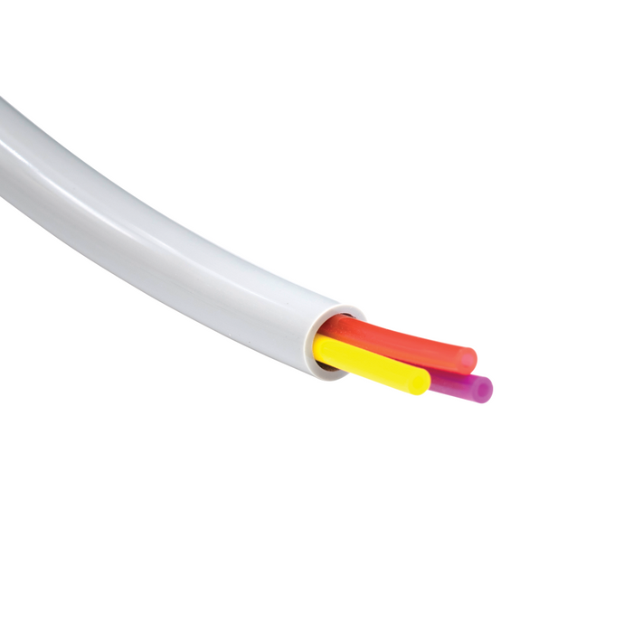 Syringe Sheath Tubing, 3 Hole, Gray, 100 FT - DCI 646R - Avtec Dental