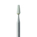Abrasive, White, Tapered Flat End, 2.5mm Ø, Extra Fine, HP - 649XF-025-HP-WH - Avtec Dental