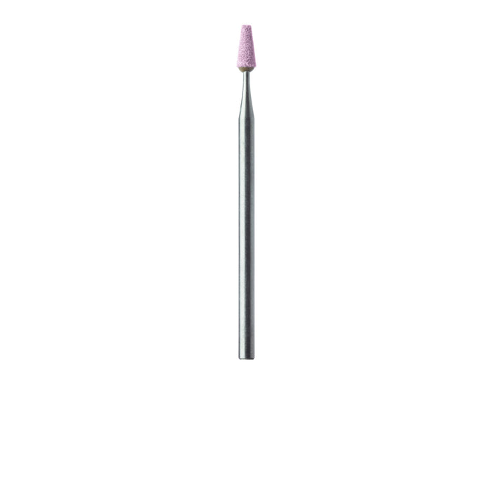 Abrasive, Pink, Tapered Flat End, 2.8mm Ø, Medium, HP - 650-028-HP-P - Avtec Dental